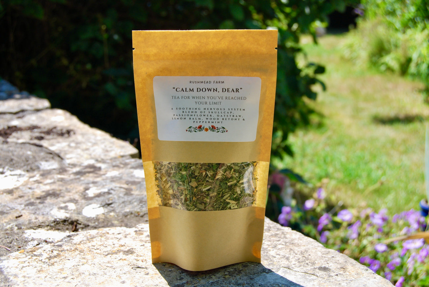 "Calm Down, Dear." Nervous System Calming Tea Blend