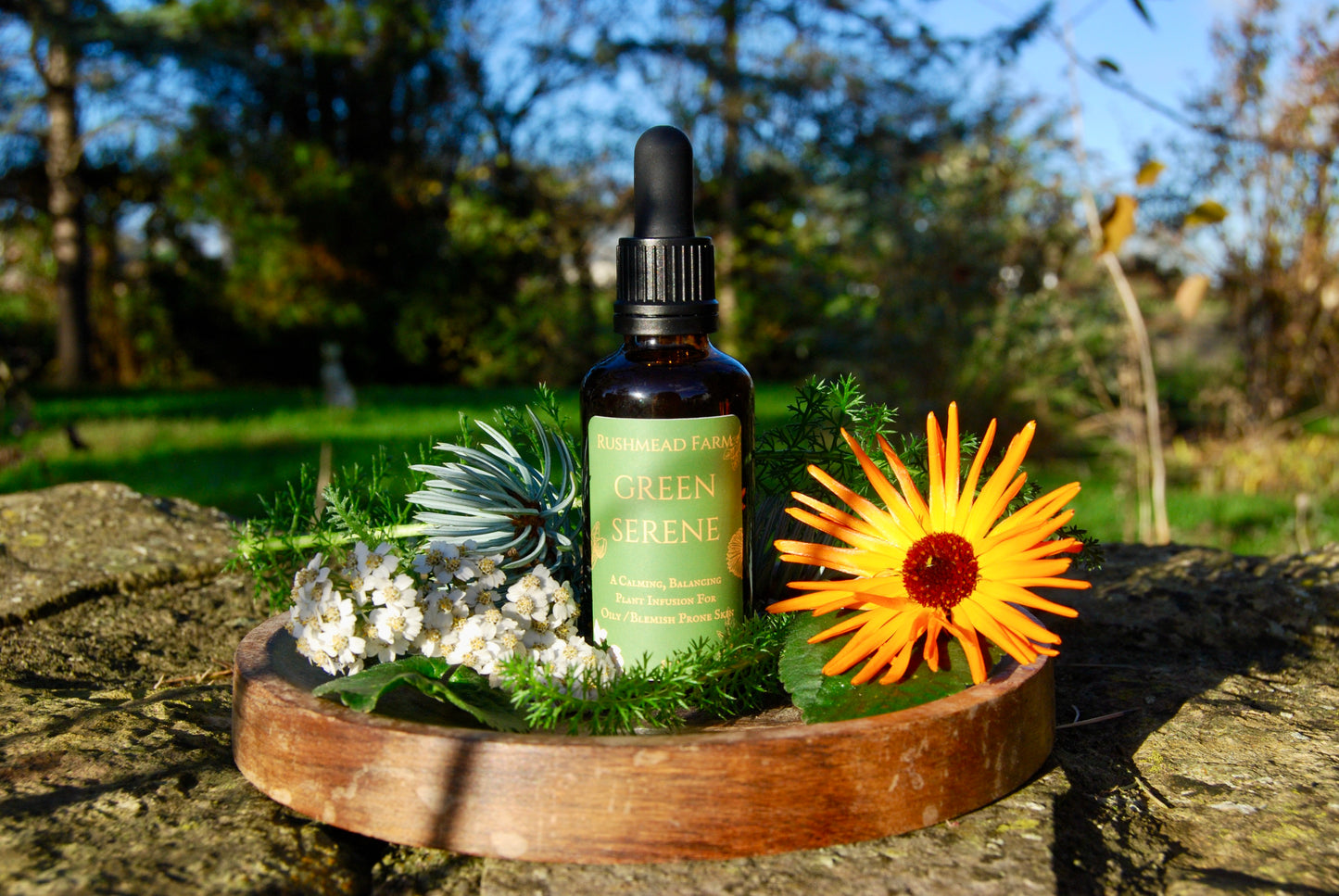 Green Serene Facial Oil - For Oily Blemish Prone Skin
