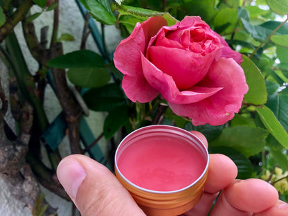 Rose and Peppermint Lip Balm